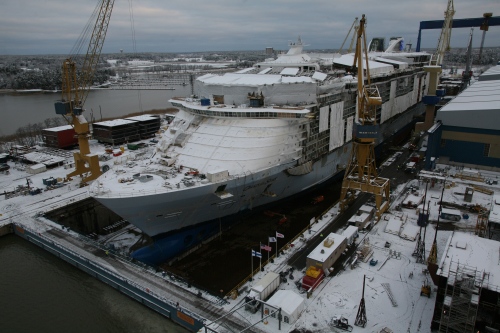 Oasis of the Seas In Production
